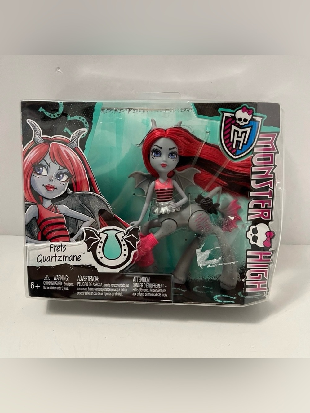 MONSTER HIGH Doll Frightmares Frets Quartzmane NRFB NWT 2015 toy